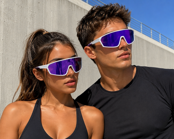 Kräg Violet Pro — White / Purple Mirror