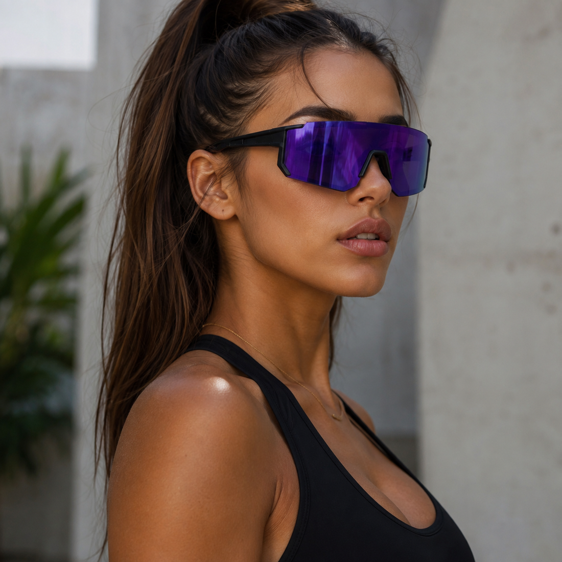 Kräg Phantom Pro — Black / Purple Mirror