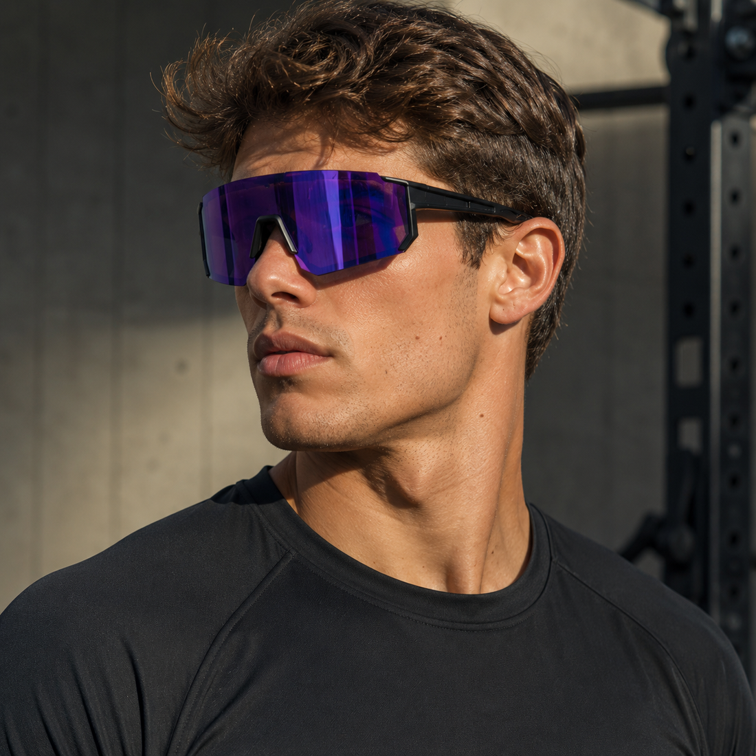 Kräg Phantom Pro — Black / Purple Mirror