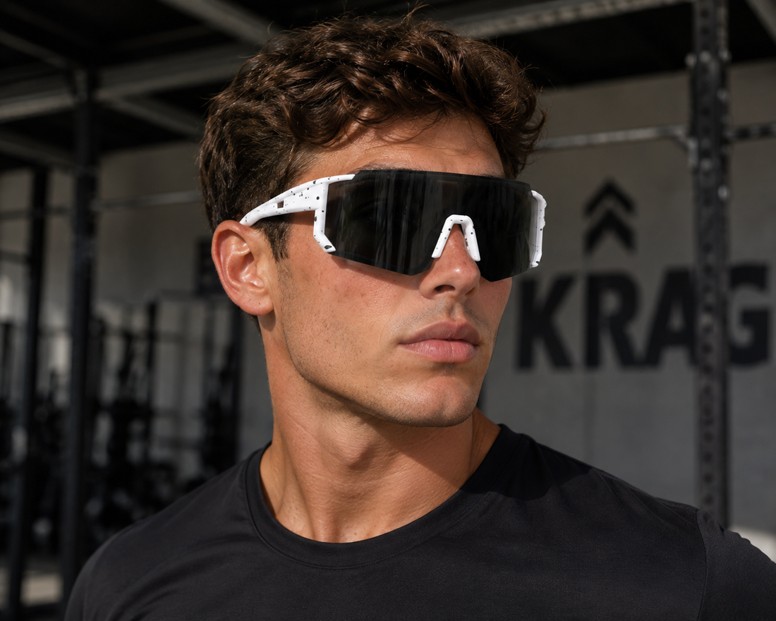 Kräg Splatter Pro — White Splash / Smoke Black