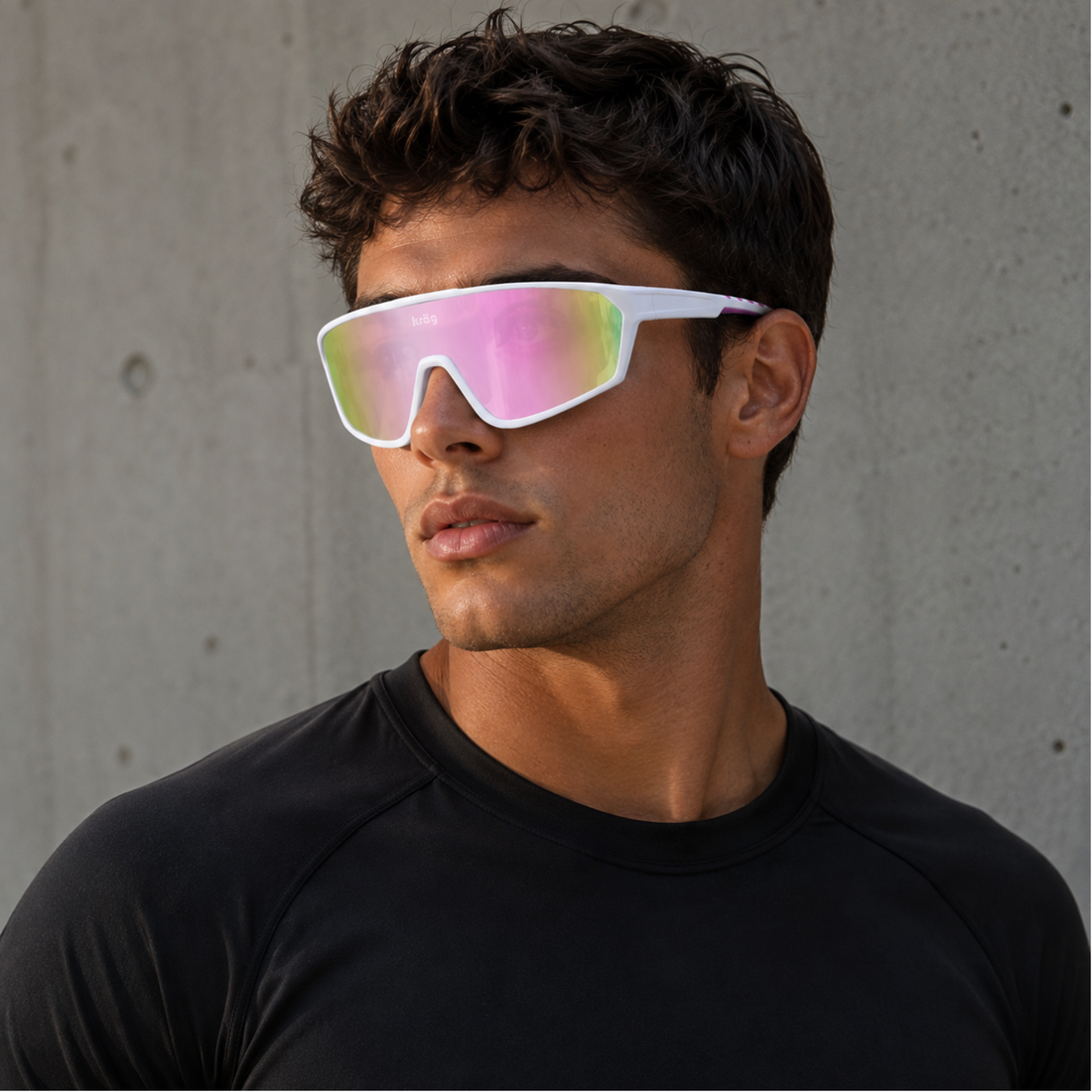 Kräg Sakura Pro — White / Pink Gold Mirror